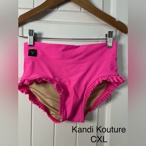Pink Ruffle Kids dance Bottoms